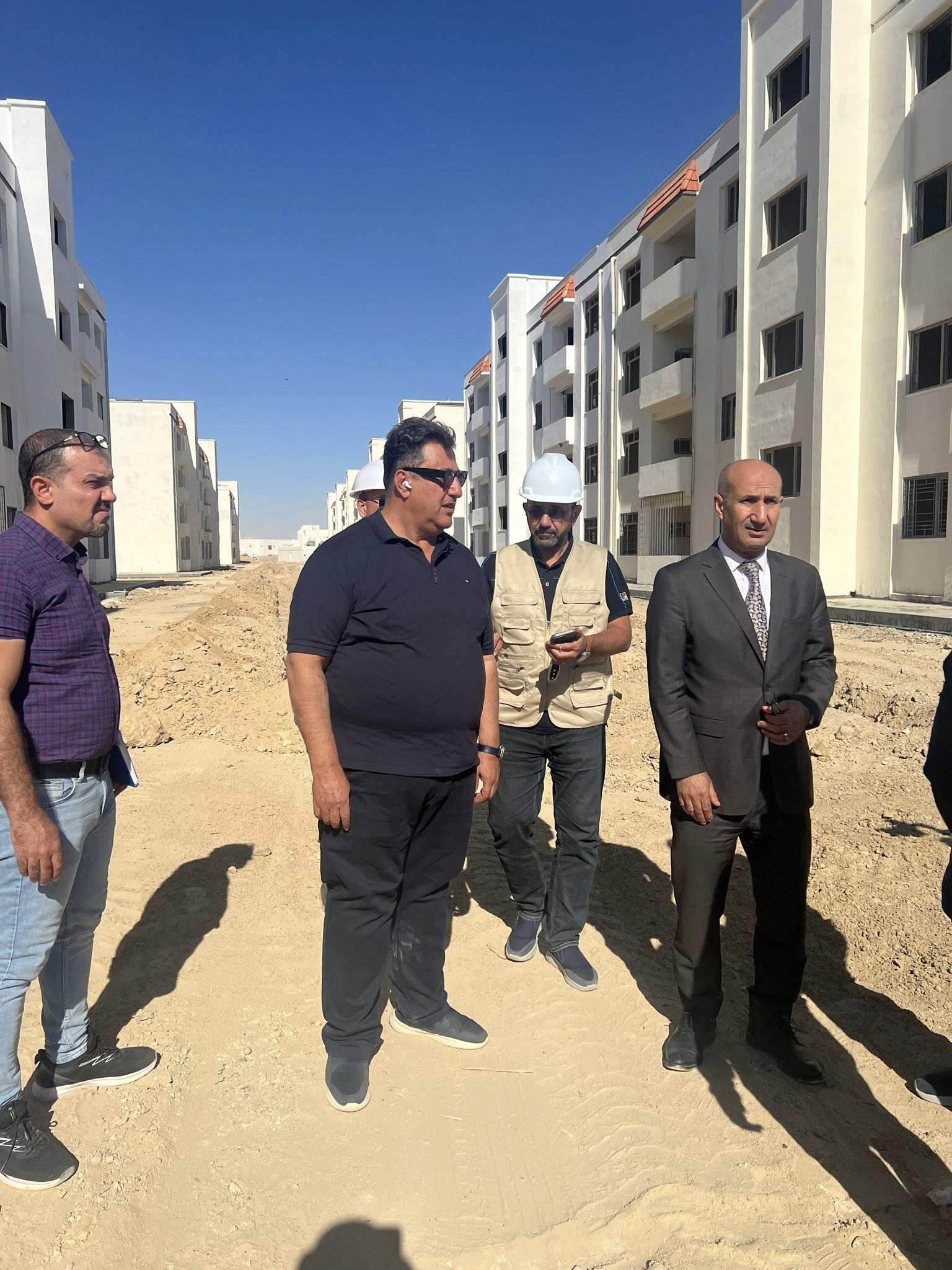 زيارة ميدانية لمشاريع الانبار