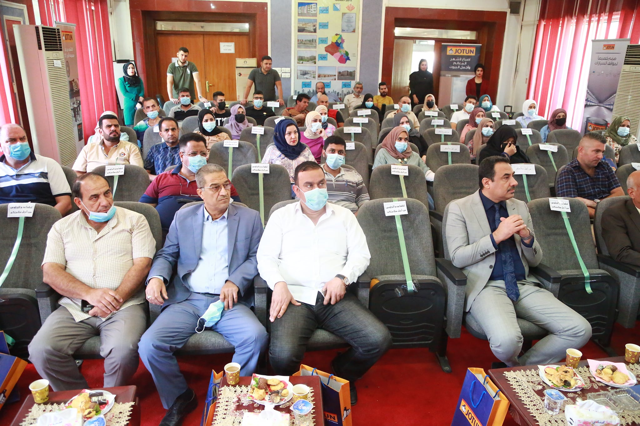 The Directorate of Housing organizes a symposium with Jotun Paints Company