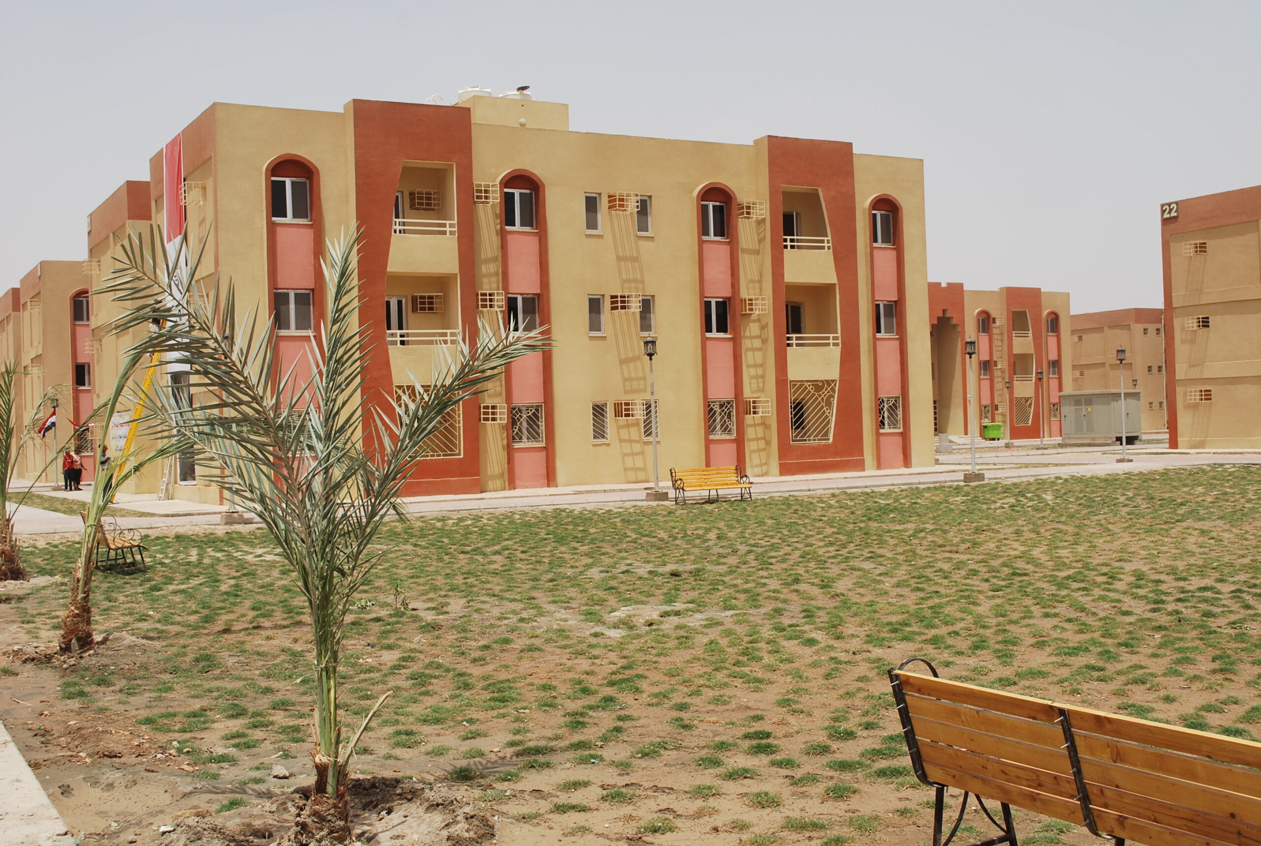 The residential complex in Najaf / Hay Al-Salam