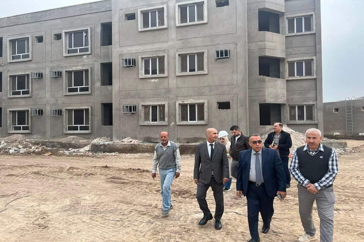 Visit of Mr. General Manager Sadiq Al-Fartousi to Al-Suwayra residential complex
