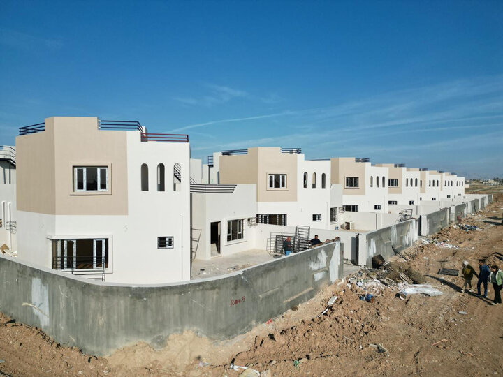 A group of engineers visited Zarbatia residential complex project