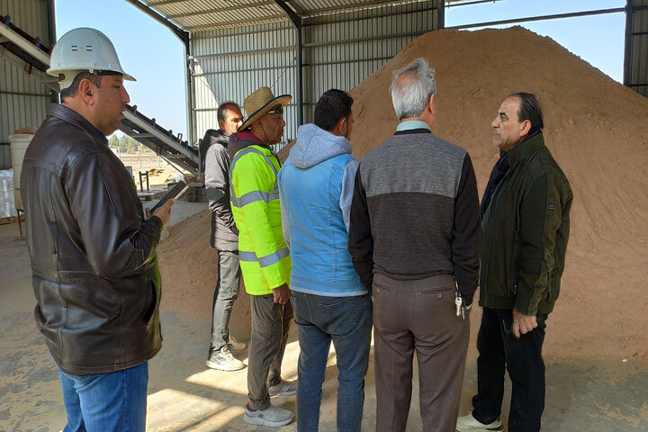 A field visit to Al-Shinafiya residential complex project