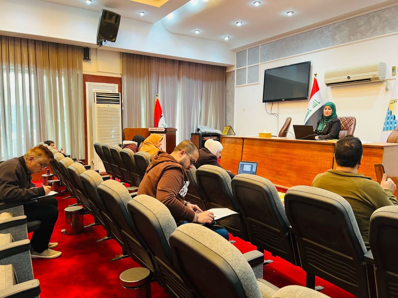 The Directorate of Housing organized a course entitled (Photoshop)