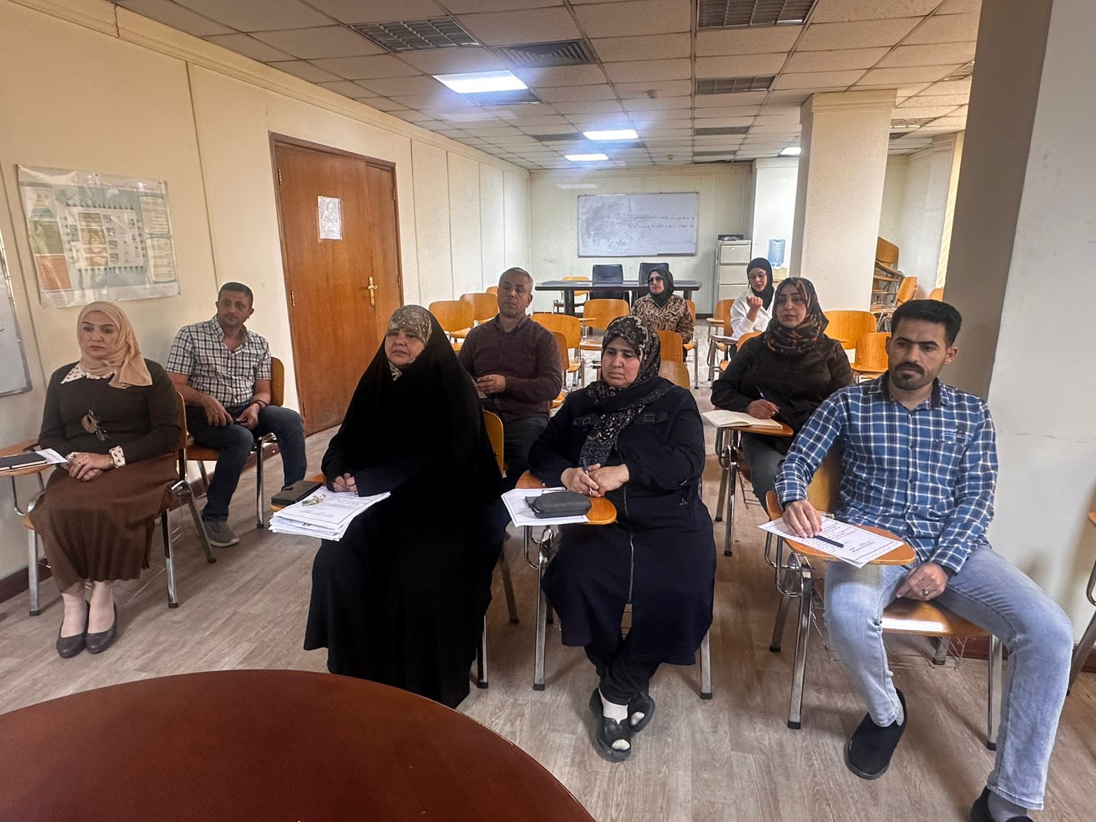 نظمت دورة تدريبية بعنوان ( قانون التقاعد الموحد رقم (٩) لسنة ٢٠١٤